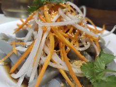 热鸡豆凉粉-有一锅·黑山羊腊排骨土鸡火锅(古城四方街店)