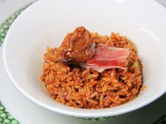 伊风橡子黑标火腿荷叶鲍鱼焗饭-御膳汤品(猎人坊店)