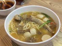 小排黄鱼鱼丸虾面-从前慢海鲜面馆