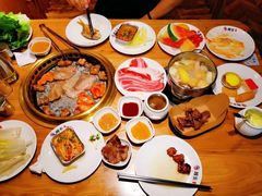 -韩京炭火烤肉自助料理(柯桥万达店)