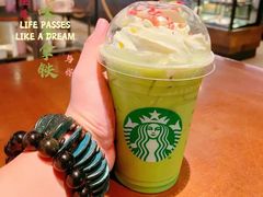 漫樱白桃风味茶拿铁-星巴克(上海南站店)
