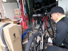 -道路口单车爱瓦士dahon大行