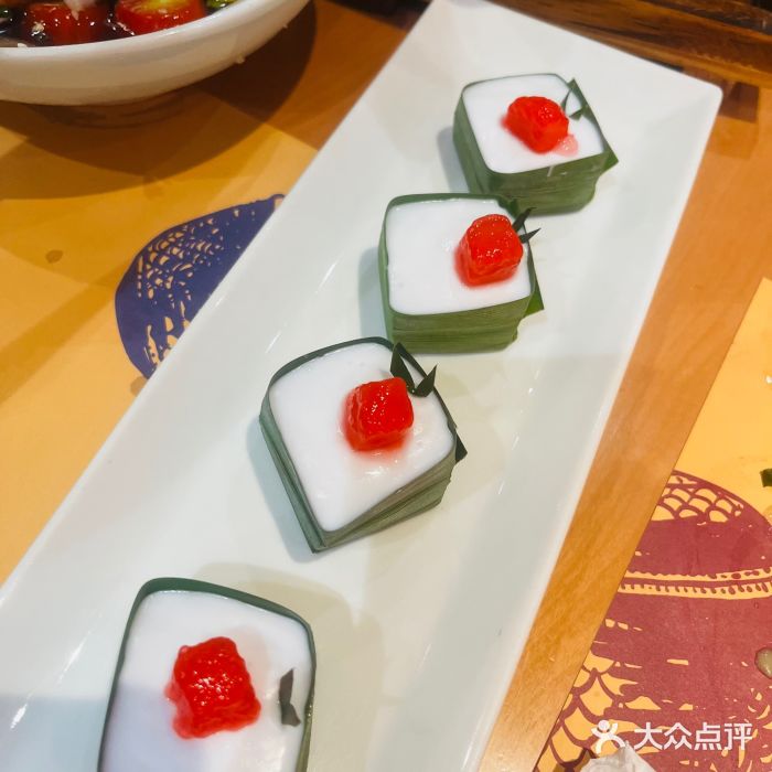 simply thai天泰(美罗城店)香兰西米椰汁布丁图片