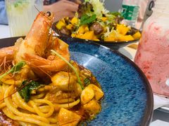 黑虎虾冬阴意大利面-BE BRIGHT KITCHEN(正佳广场店)