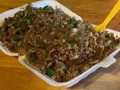肉丝炒饭-胖娃滋补蹄花
