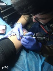 玫瑰-怪咖纹身刺青