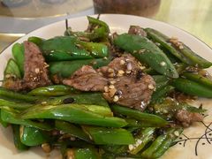 尖椒炒牛肉-铭杨农庄