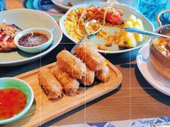 虾肉丝网皮炸春卷-CHINCHIN 青青·泰国料理(万象食家店)