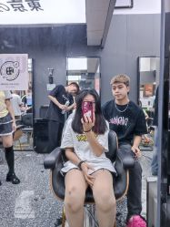 -藤野造型专业烫染接发