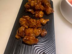 雪花糖醋里脊-绿茶餐厅(西单老佛爷店)