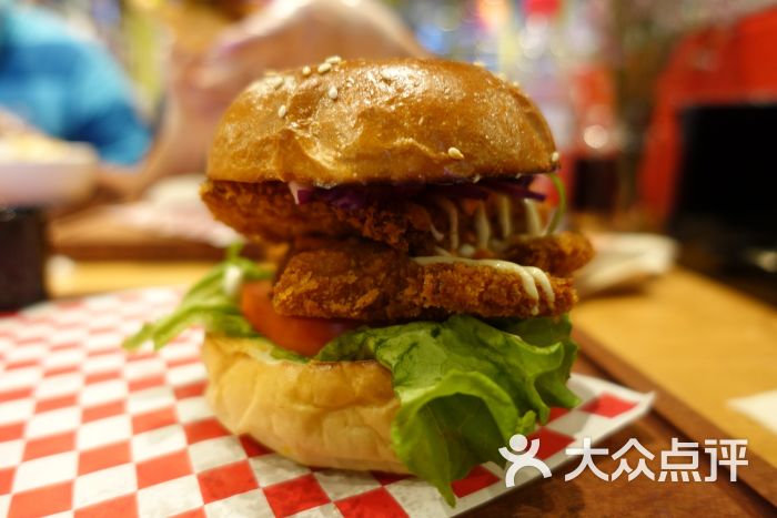 泰式双层鸡腿堡