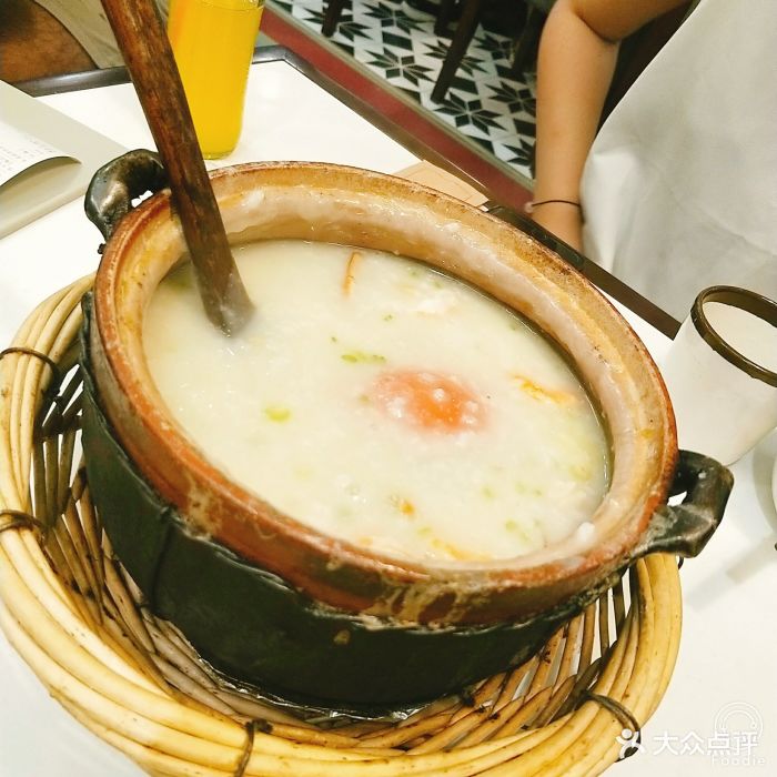 火齐潮汕砂锅粥(黄岛庐山路店)干贝虾蟹粥图片 
