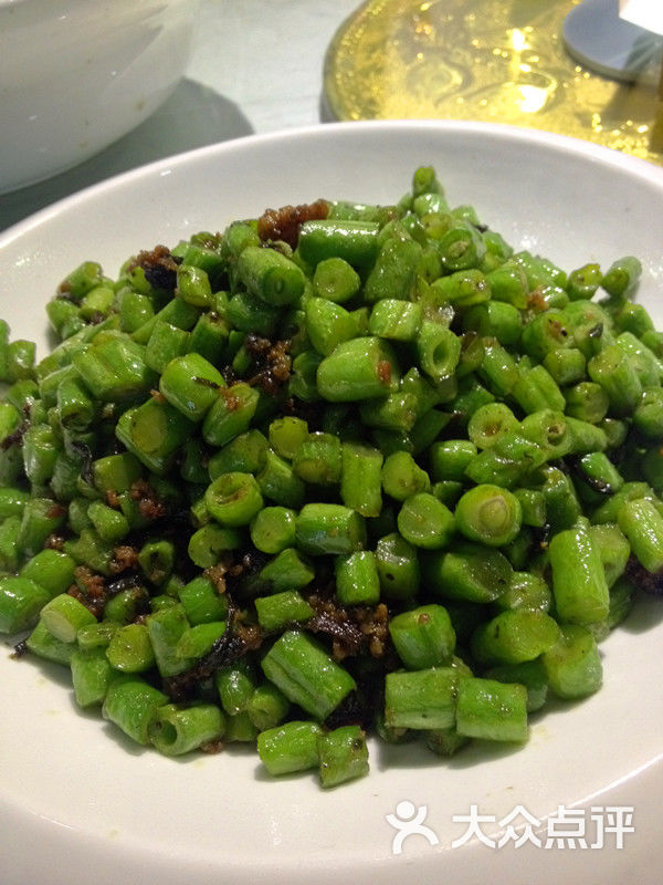 橄榄菜炒豆角