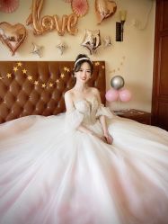 出门纱-艾米丽婚纱礼服