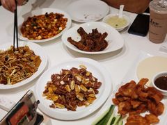 蒜爆羊肉-金春禧·鲁菜海鲜(延吉路万达店)