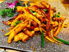 麻辣鱿鱼-冰川延边料理·炭烤串(原小木屋店)