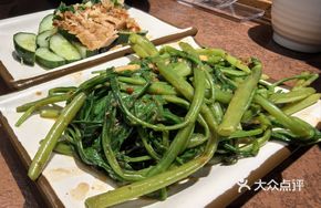 Signature Shrimp Paste Spaghetti Greens