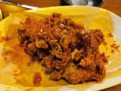 甜辣无骨炸鸡-包装马车·韩国料理·포장마차