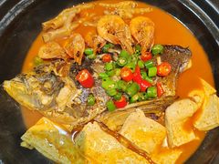 -新天明砂锅鱼头煲