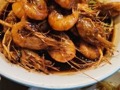 老头儿油爆沼虾-老头儿油爆虾(胜利河美食街店)