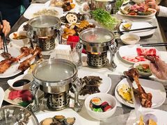 自助取餐区-梅园国际大酒店·自助餐厅(光明港店)