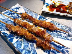 烤羊肉串-探鱼·鲜青椒爽麻烤鱼(天一广场店)