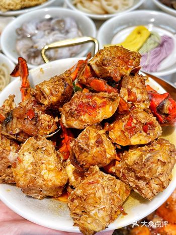 东莞新晋️香辣蟹火锅海鲜大餐真太顶了