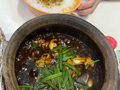 姜葱田鸡-长城砂煲田鸡粥