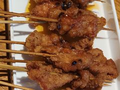 百香果锅包肉-聚点串吧·北京烧烤(朝北店)