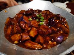 客家烧茄子-绿茶餐厅(华联万柳店)