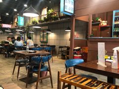 大堂-超越炭火牛蛙火锅鸡(河东店)