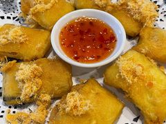 沙律肉松脆茄子-喜粤糖朝餐厅(三八广场店)