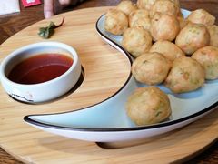 山芹鲜虾丸-双合园·海鲜水饺青岛菜(品牌首店)