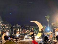-亚龙湾希尔顿自助餐厅·海鲜·烧烤·沙滩BBQ·现场乐队
