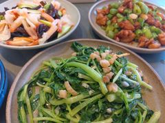 油渣鸡毛菜-兰溪小馆(东直门簋街店)