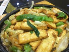 炒豆腐-星月美食城