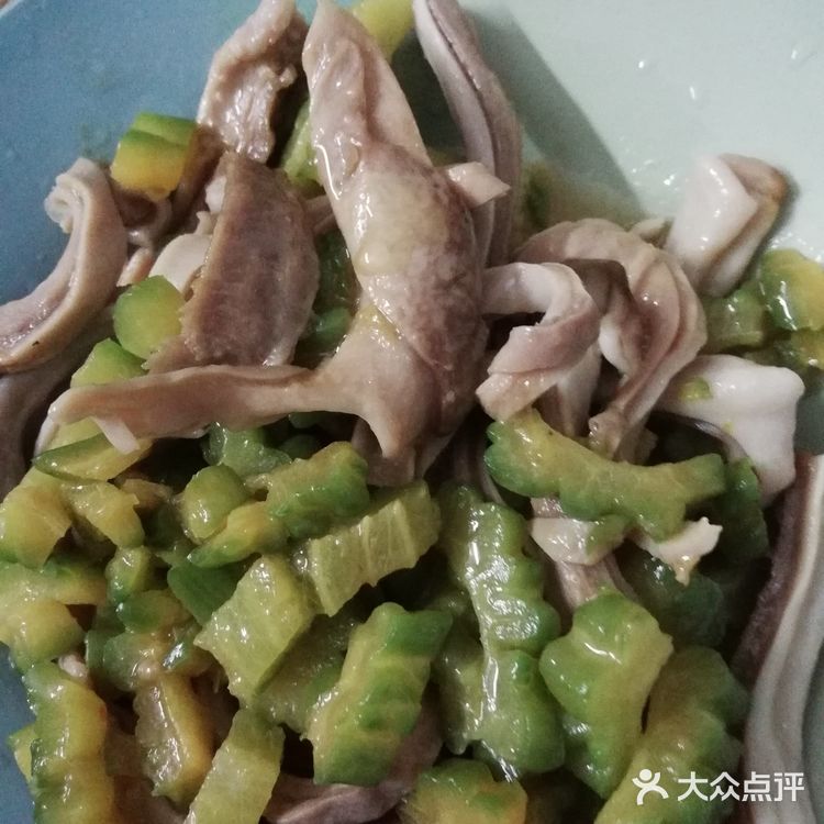 猪肚丝炒苦瓜