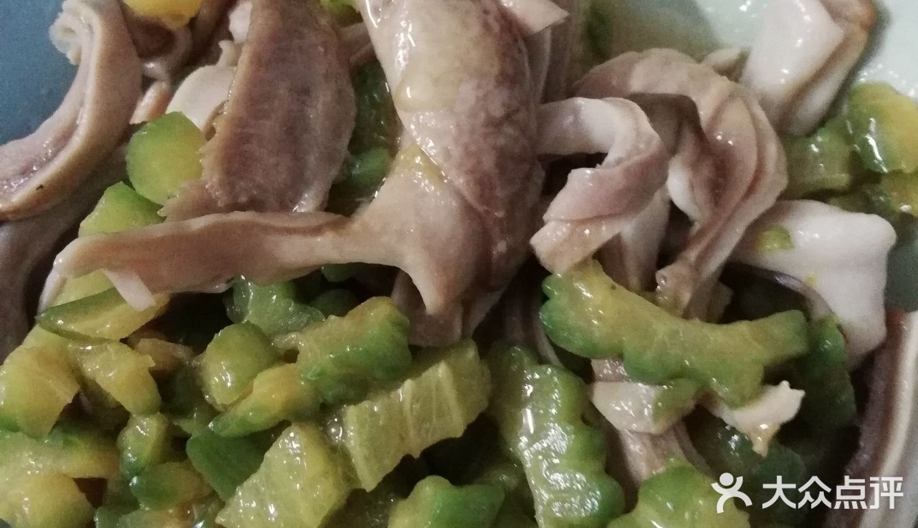 猪肚丝炒苦瓜