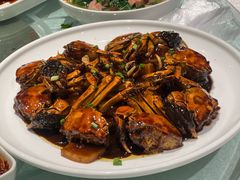 毛蟹烧年糕-金枝玉叶上海人家食府(三里河店)