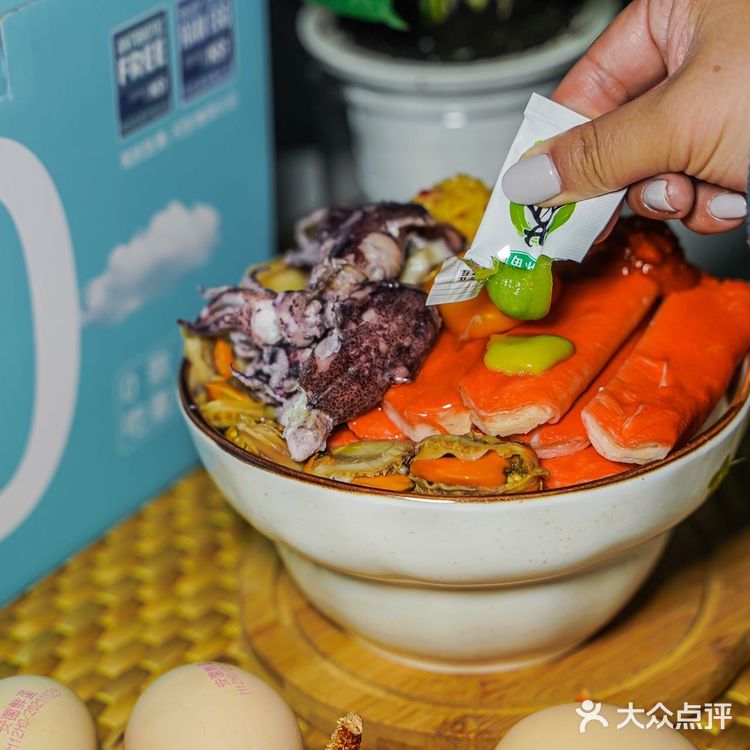 🦐海鲜无菌蛋真太太太好吃了