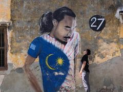 -槟城街头艺术街区