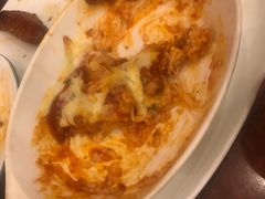 招牌西西里肉酱芝士烤饭-玛格萝妮比萨屋(四平店)