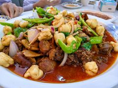 草原土鸡焖花卷-马旭土鸡焖花卷新疆菜大盘鸡·真域顺西域美食(天马大道店)