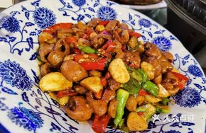 Garlic Pork Intestines