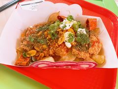 川味炸鸡配土豆片-Lotso Lunch Box 草莓熊餐盒