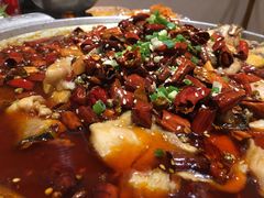-东来菜馆•手抓海鲜家常菜•海鲜锅贴(鸽子窝店)