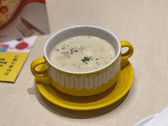 鸡茸蘑菇汤-菲滋意式餐厅(萧山市心店)