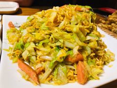 火腿炒方便面-小俩口烧烤东北菜(双井店)