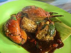 黑胡椒炒螃蟹-明记烧鱼美味店