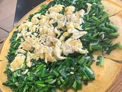 玉米韭菜饼-芦月轩羊蝎子(北蜂窝店)